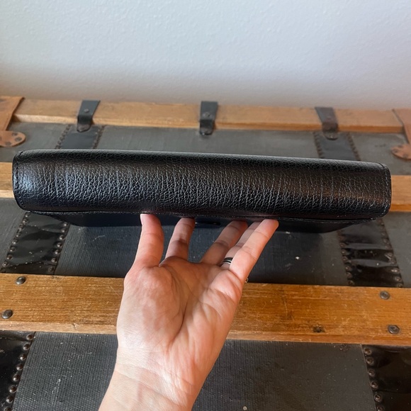 Authentic NWOT vintage Bally portfolio clutch - Picture 8 of 11